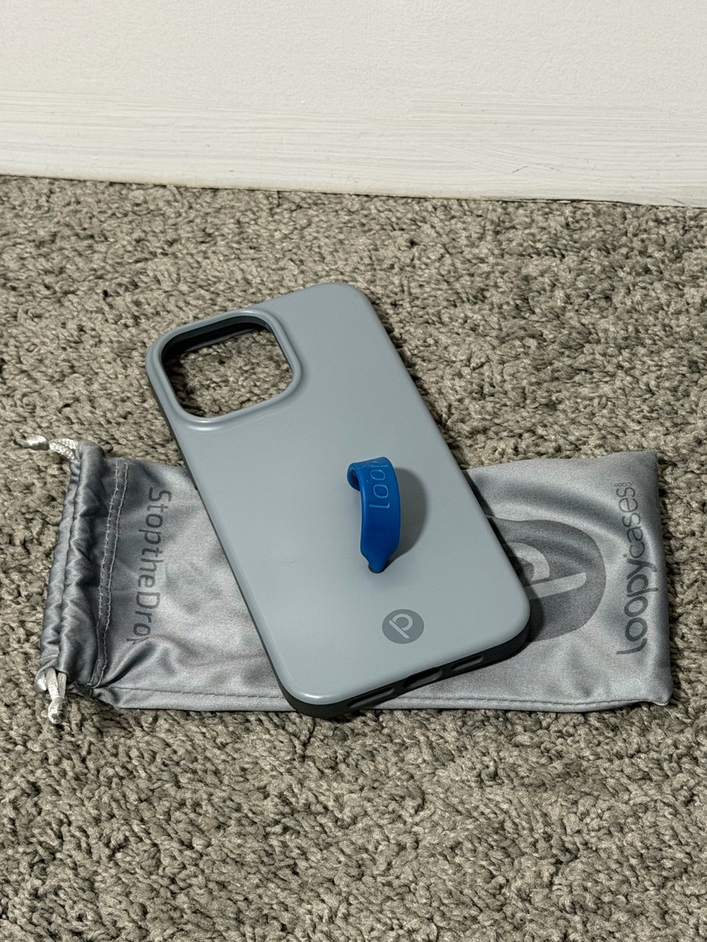 Loopy Phone Case | Apple iPhone 14 Pro Max | Blue Loop | Lefty